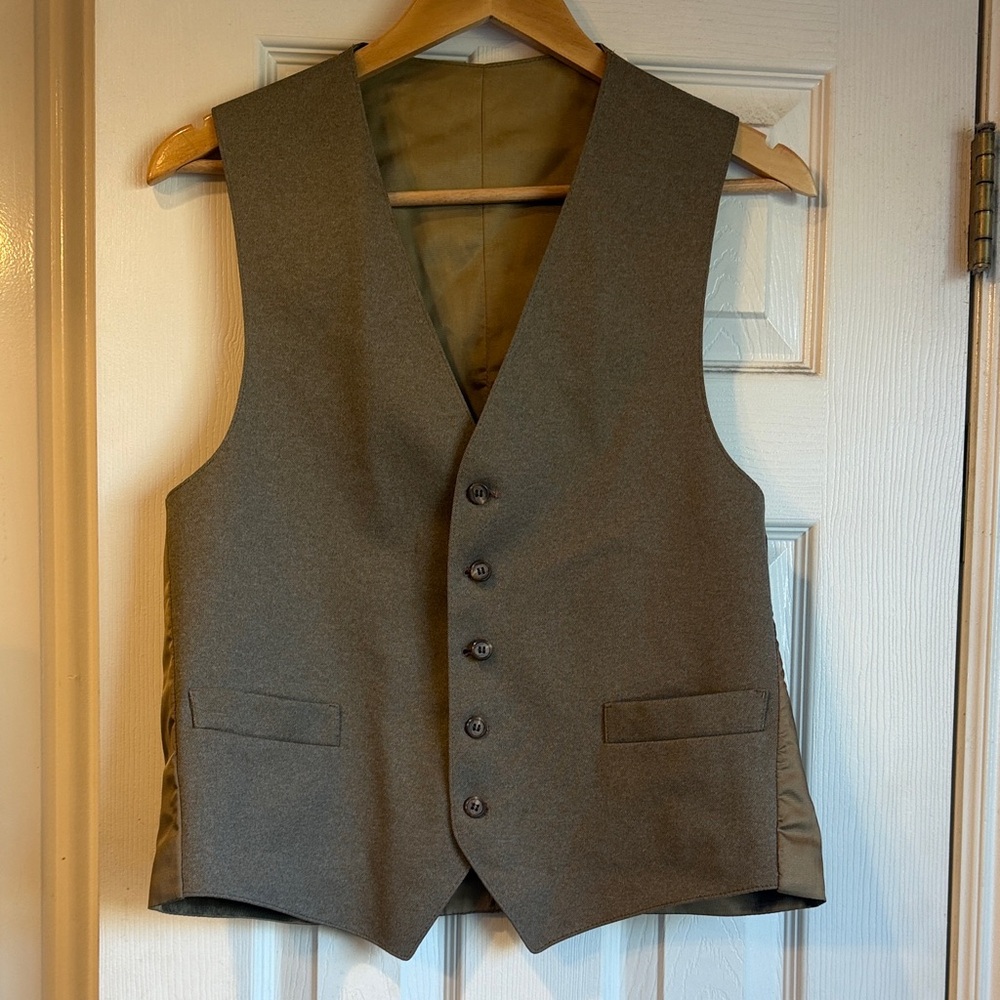 Brown vest